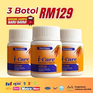 Pakej 3 Botol iCare